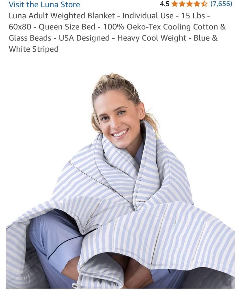 Luna Weighted Blankets - Brand New in Original Casing