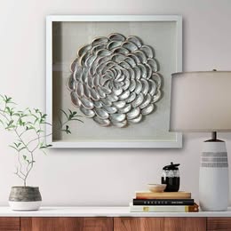 Wall Art - Natural Abalone Shell Flower Shape